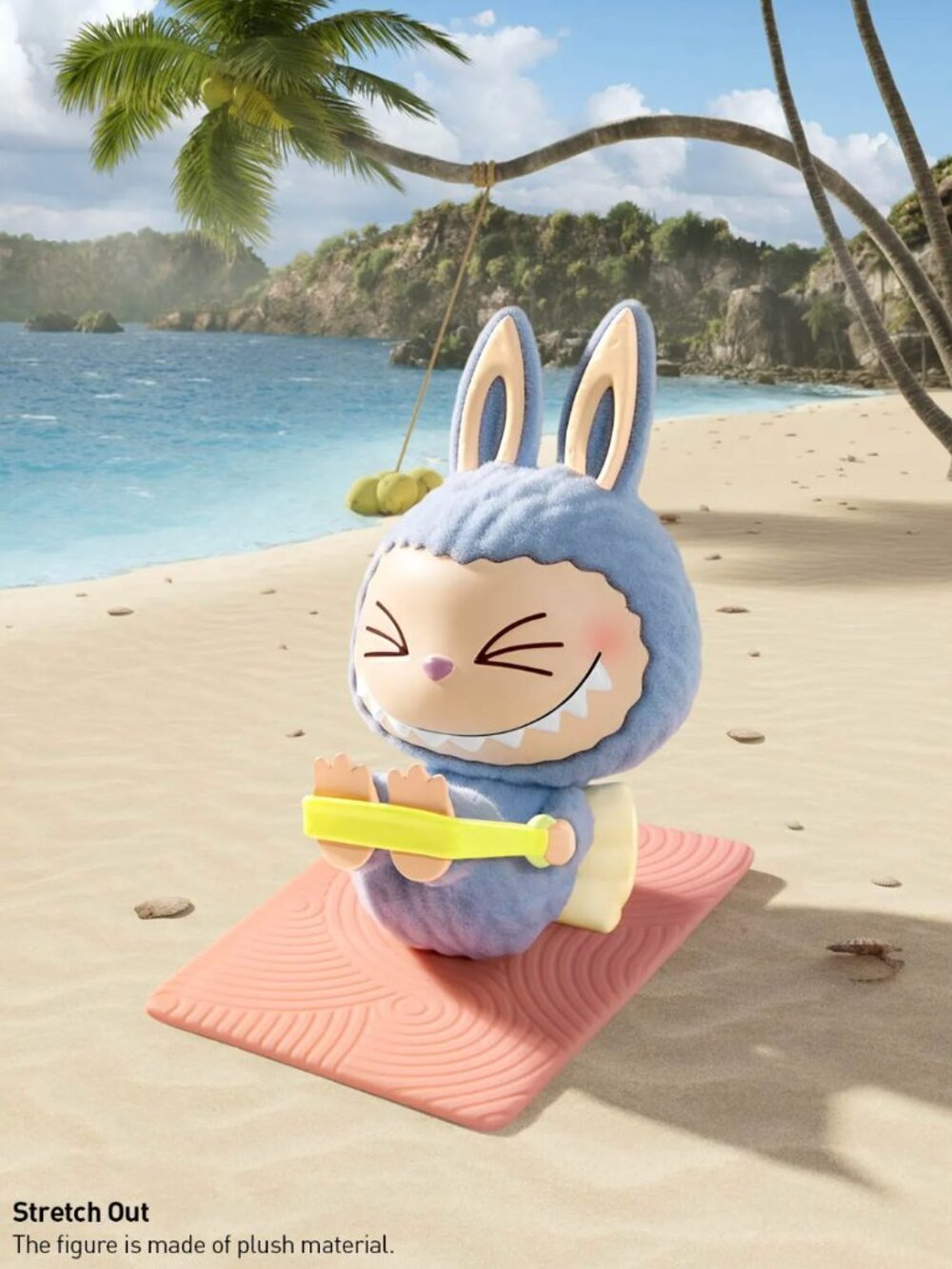 Stretch Out - Pop Mart Labubu Lazy Yoga Figure Pop Now SEALED NEW